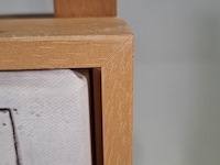 Druk op canvas, reproductie van bart van der leck, bedelvolk - afbeelding 5 van  7