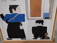 Druk op canvas, reproductie van bart van der leck, bedelvolk - afbeelding 4 van  7