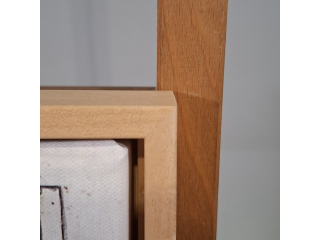 Druk op canvas, reproductie van bart van der leck, bedelvolk - afbeelding 6 van  7