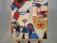 Druk op canvas, reproductie van constant, het laddertje - afbeelding 1 van  6