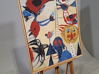 Druk op canvas, reproductie van constant, het laddertje - afbeelding 2 van  6