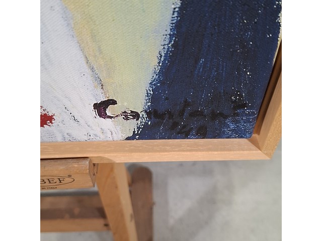 Druk op canvas, reproductie van constant, het laddertje - afbeelding 4 van  6