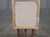 Druk op canvas, reproductie van constant, het laddertje - afbeelding 6 van  6