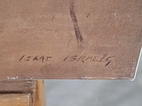 Druk op canvas, reproductie van isaac israëls, ezeltje rijden langs het strand - afbeelding 4 van  6