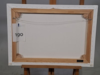 Druk op canvas, reproductie van isaac israëls, ezeltje rijden langs het strand - afbeelding 6 van  6