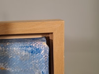 Druk op canvas, reproductie van mondriaan, avond (de rode boom) - afbeelding 5 van  6