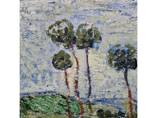 Druk op canvas, reproductie van vincent van gogh, papaverveld - afbeelding 5 van  7