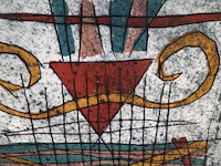 Druk op canvas, wim zurné, hekwerk 26/30, 1995 - afbeelding 4 van  9