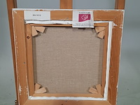 Druk op canvas, wim zurné, hekwerk 26/30, 1995 - afbeelding 9 van  9