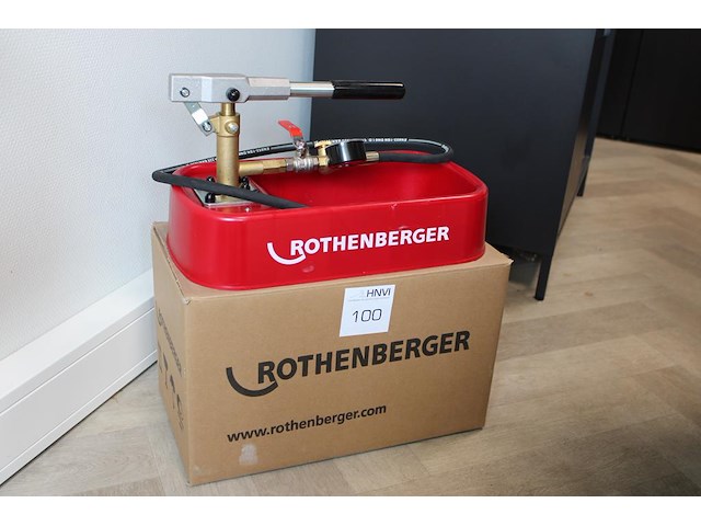 Druk testpomp rothenberger model rp30, nieuw. - afbeelding 1 van  2