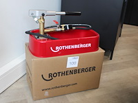 Druk testpomp rothenberger model rp30, nieuw.