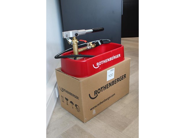 Druk testpomp rothenberger model rp30, nieuw. - afbeelding 2 van  2