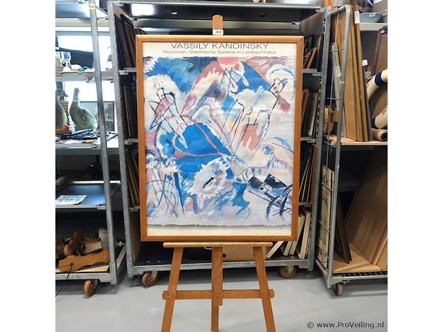 Druk wassily kandinsky's abstracte werk "improvisation 30 (cannons)" - afbeelding 1 van  5
