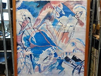Druk wassily kandinsky's abstracte werk "improvisation 30 (cannons)" - afbeelding 2 van  5