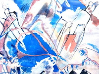 Druk wassily kandinsky's abstracte werk "improvisation 30 (cannons)" - afbeelding 3 van  5