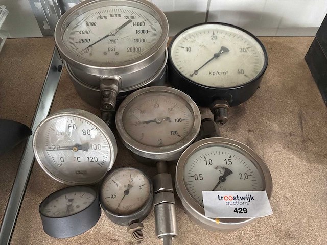 Drukmeter (11x) - afbeelding 1 van  2