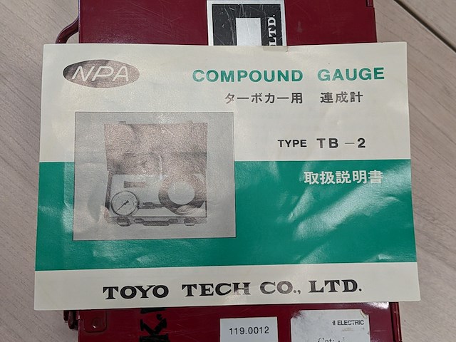 Drukmeter toyo tech, tb-2 - afbeelding 7 van  8