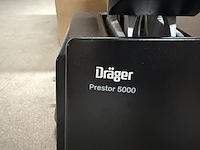 Druktest apparaat tbv volgelaatmasker, dräger, prestor 5000 - afbeelding 8 van  14