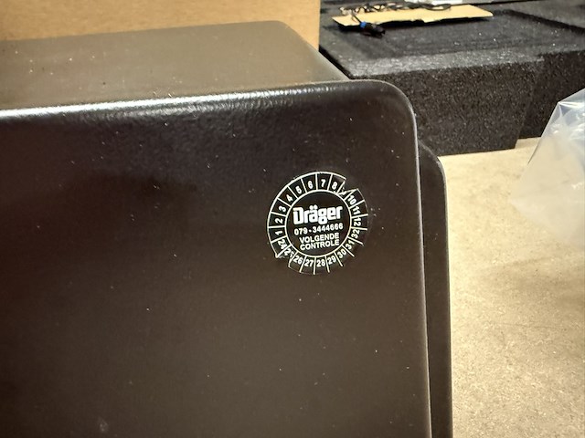 Druktest apparaat tbv volgelaatmasker, dräger, prestor 5000 - afbeelding 6 van  12