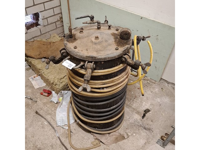 Drukvat met teerpot - afbeelding 2 van  8