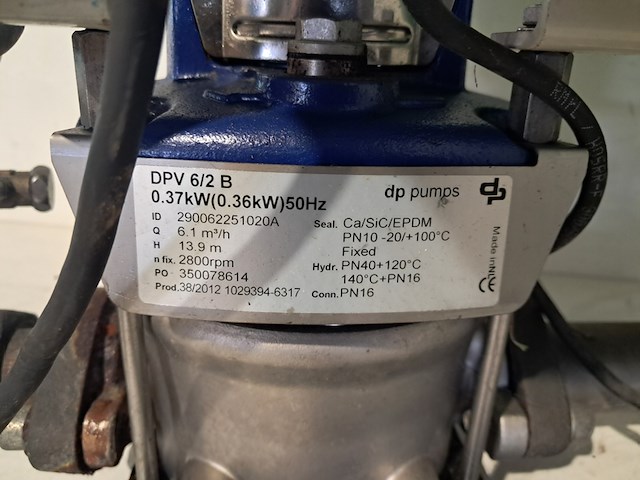 Drukverhogingsinstallatie, hydro unit - afbeelding 7 van  10