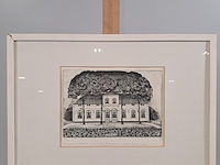 Drukwerk in lijst, erna van mondfrans, broager 8/15, 1975 - afbeelding 1 van  9