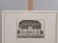 Drukwerk in lijst, erna van mondfrans, broager 8/15, 1975 - afbeelding 2 van  9