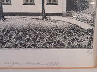 Drukwerk in lijst, erna van mondfrans, broager 8/15, 1975 - afbeelding 6 van  9