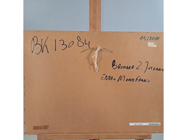 Drukwerk in lijst, erna van mondfrans, broager 8/15, 1975 - afbeelding 8 van  9