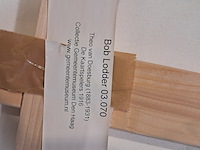 Drukwerk in lijst, reproductie van theo van doesburg, de kaartspelers - afbeelding 7 van  7