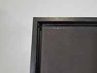 Drukwerk in lijst, reproductie van theo van doesburg, de kaartspelers - afbeelding 5 van  6