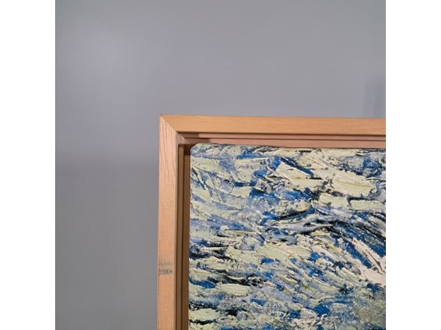 Drukwerk in lijst, reproductie van vincent van gogh, papaverveld - afbeelding 4 van  5