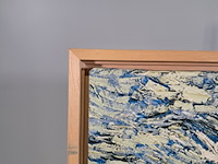 Drukwerk in lijst, reproductie van vincent van gogh, papaverveld - afbeelding 4 van  5