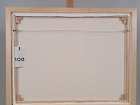 Drukwerk in lijst, reproductie van vincent van gogh, papaverveld - afbeelding 5 van  5