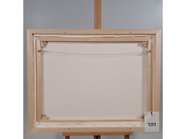 Drukwerk in lijst, reproductie van vincent van gogh, papaverveld - afbeelding 5 van  5