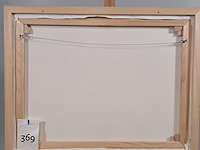 Drukwerk in lijst, reproductie van vincent van gogh, papaverveld - afbeelding 4 van  4