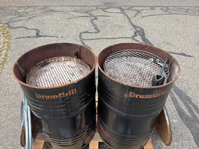 Drumgrill met toebehoren (2x) - afbeelding 2 van  5