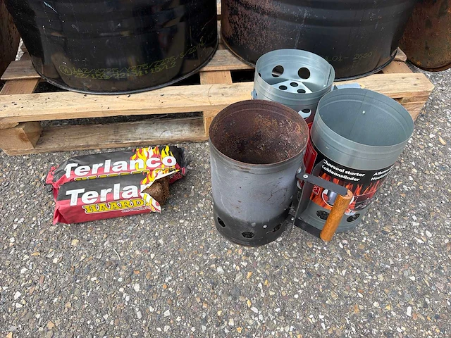 Drumgrill met toebehoren (2x) - afbeelding 5 van  5