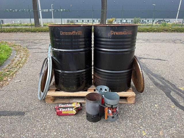 Drumgrill met toebehoren (2x) - afbeelding 1 van  5