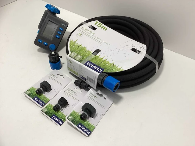 Druppelslang set 15m (5x) - afbeelding 1 van  6