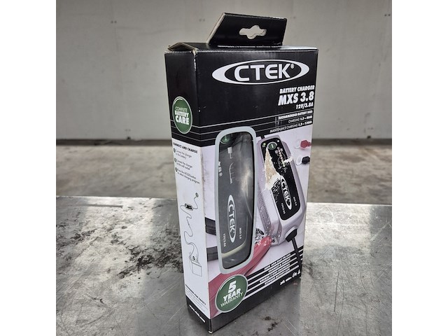 Drupperlader, ctek, mxs 3.8 - afbeelding 1 van  6