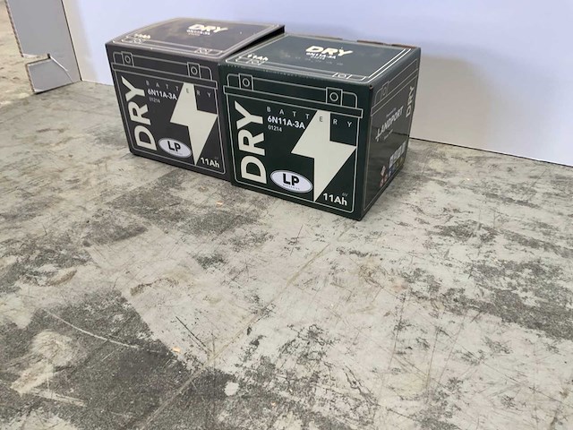 Dry - 6n11a-3a - 6v 11ah - accu (2x) - afbeelding 2 van  5