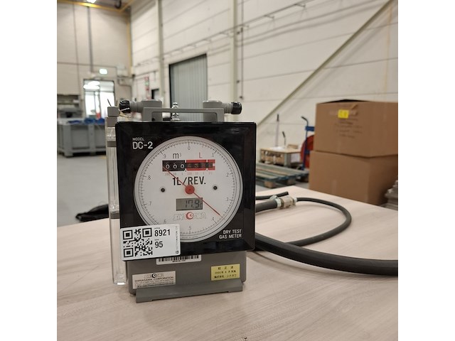 Dry test gasmeter shinagawa, dc-2 - afbeelding 1 van  8