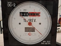Dry test gasmeter shinagawa, dc-2 - afbeelding 2 van  8