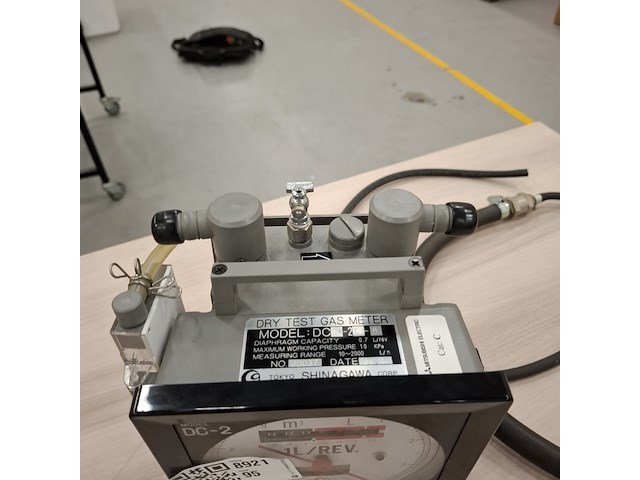 Dry test gasmeter shinagawa, dc-2 - afbeelding 5 van  8