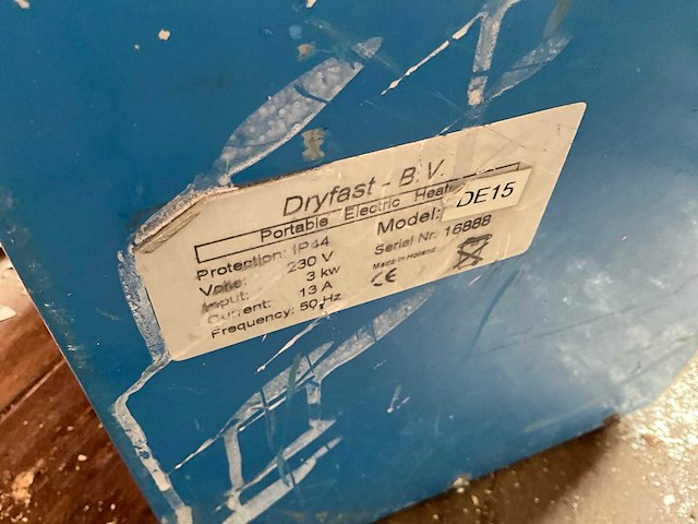 Dryfast de15 heater (2x) - afbeelding 3 van  4