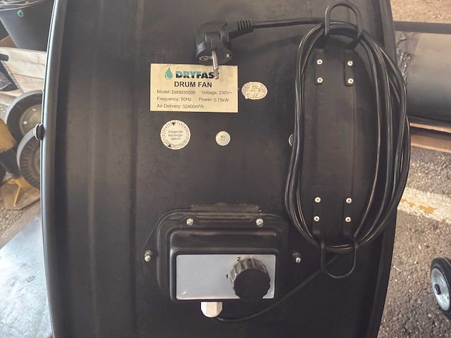 Dryfast dwm35000 ventilator - afbeelding 2 van  6