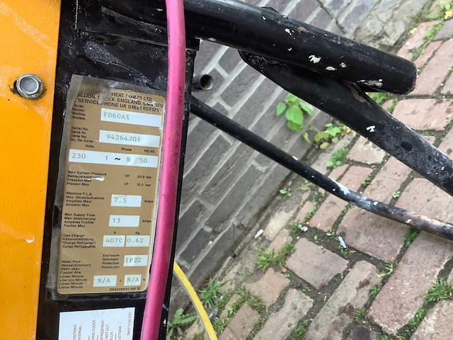 Dryfast fd60ax bouwdroger - afbeelding 4 van  4