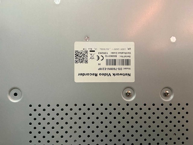 Ds-7608in nvr - afbeelding 4 van  4