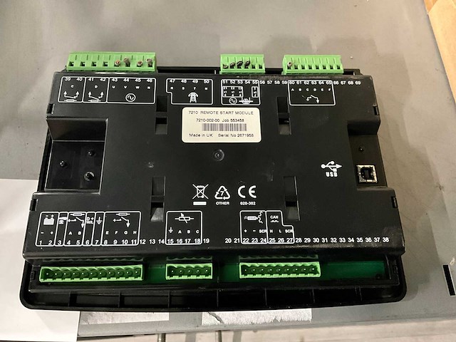 Dse 7210 generator control-unit - afbeelding 2 van  2